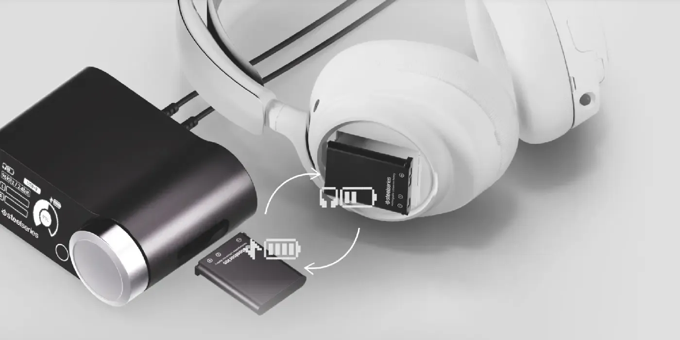 Infinity Power System showing hot-swappable battery performance